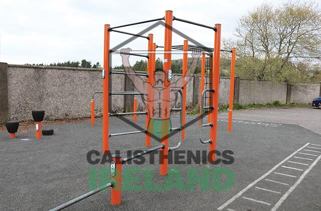 Calisthenics workout park in Blarney, Cork, featuring outdoor equipment for strength and functional fitness training