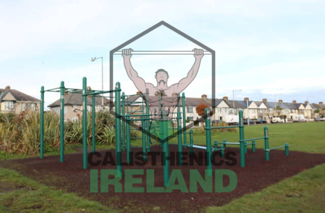 Calisthenics park in Clontarf, North Dublin featuring outdoor gym equipment for strength and fitness