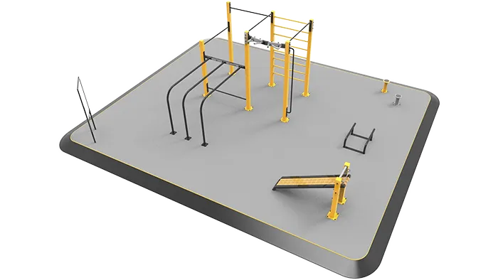Outdoor calisthenics equipment available in Ireland for fitness parks and training spaces