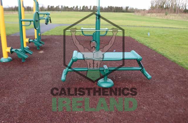 Street workout and exercise park at St Catherine’s, featuring outdoor calisthenics equipment for bodyweight training and functional fitness